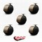 Service Caster 2-3/8'' Floor Safe Antique Hooded Twin Wheel Caster Top Plate, 5PK SCC-TP02S60D-NYU-WA-5 - alternate 4